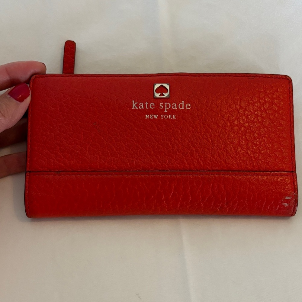 Kate Spade Vibrant Red Wallet